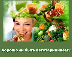 Horosho li byt vegetariancem