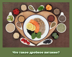 дробное питание меню 