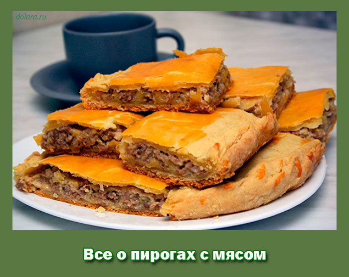 Все о пирогах с мясом