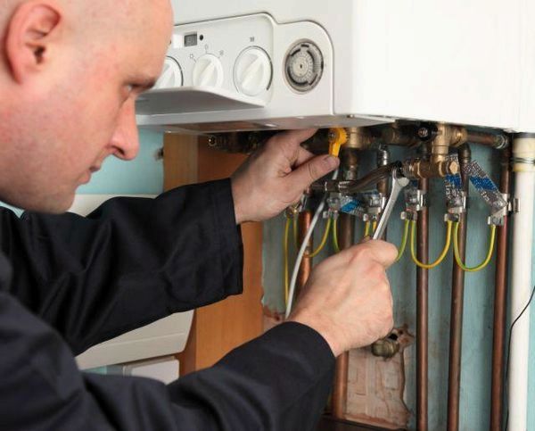Установка газовой колонки