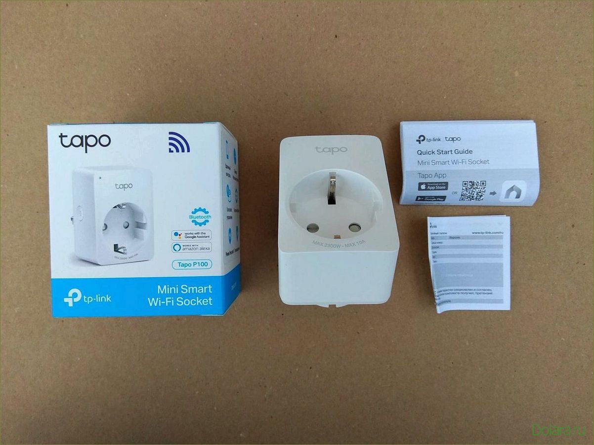 Обзор умной розетки TP-Link Tapo