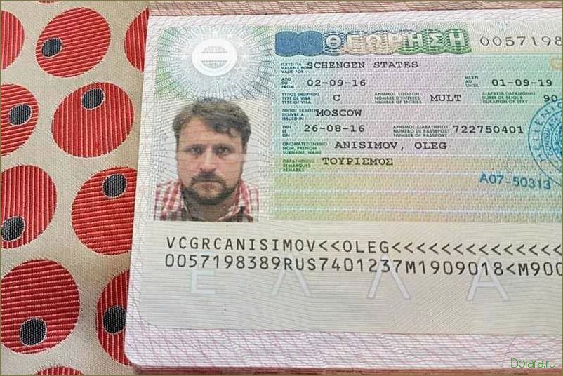 Виза в Грецию: правила и порядок оформления